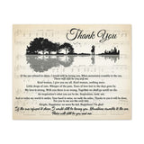 Printify Canvas Gallery Wraps 30x24 - Thank You - Design 27
