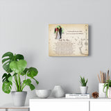 Poster -- Canvas 8x10 -- To the world you are a dad -- Printify