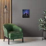 Star map --  Jake and Brooke Feb 12 21 -- Canvas 11x14 -- Printify