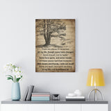 In My Life Lyrics Poster -- Canvas  18"X24" -- 25 -- printify