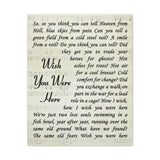 Printify Canvas Gallery Wraps 24x30 - Wish You Were Here - Design 17