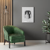 Lyrics -- Amanda & Robbie 05.08.2021 -- Canvas 18x24 -- Printify