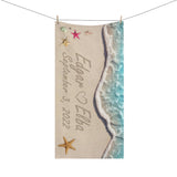 Couple Beach 30" × 60" -- Edgar & Elba September 3, 2022