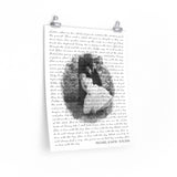 Lyrics Song -- Poster/ 16''x20'' -- Michael & Katie