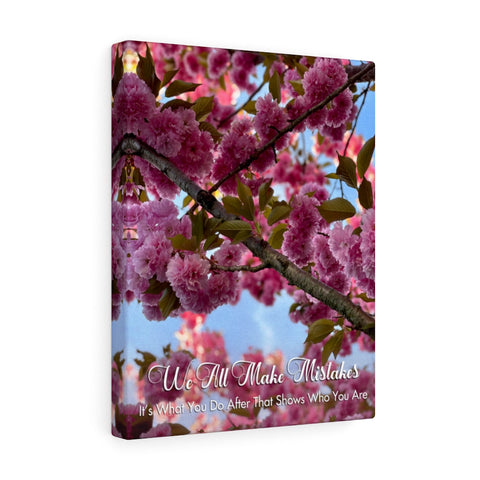 Print -- We All Make Mistakes -- Canvas 11x14 -- Printify