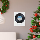 Lyrics -- Courtney & Matti January 1, 2015 -- 11x14 -- Printify