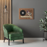 Cassettes-Tape Prints -- Canvas  18"X24" -- Dana & Raymond