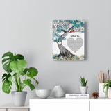 Music Song Lyrics -- Canvas 8"x10" -- Without You