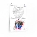 Lyrics -- Karlos Sr & Kenyatta 09.23.2003 -- 16x20 -- Printify