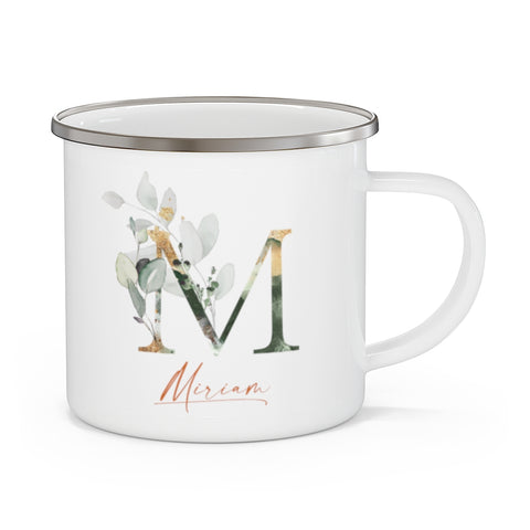 Enamel Mug-- miriam -- Printify