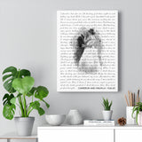 Classic Love Stories -- Canvas 12''x16" -- Cameron and Mikayla