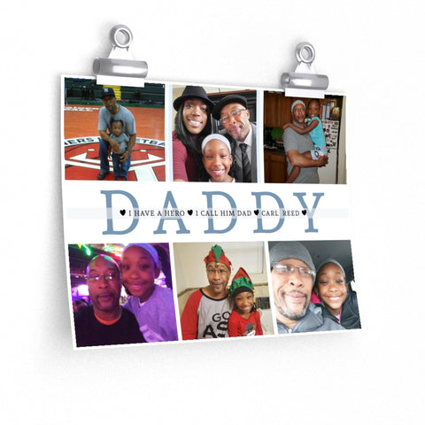 Daddy Family Prints -- 9''x11'' -- Carl  Reed