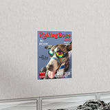 Printify Matte Poster 11x14 - Dog Magazine's Covers - Freya Style 4