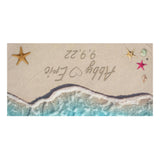 Couple Beach Towel -- 30" × 60" -- Abby & Eric 9/9/22