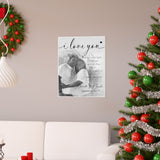 Couples Anniversary -- Poster/ 16''x20'' -- Antwoinette & Deandre