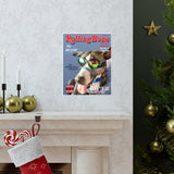 Printify Matte Poster 11x14 - Dog Magazine's Covers - Freya Style 4