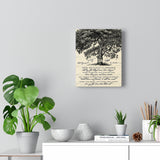 In My Life Lyrics -- Canvas  8"x10" -- 1