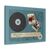 Cassette - Dustin & Nikki 10.22 - Canvas Gallery Wraps 24x18 Printify