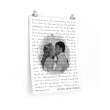 Lyrics -- Zoe and Jason 09.05.20 -- 18x24 -- Printify