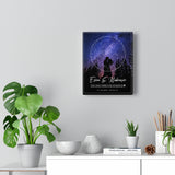 Love Wall Art -- Canvas 8"x10" -- Erica & Makenzie