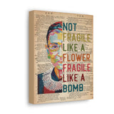 Canvas Printify 8x10 - RBG Not Fragile - Design 1