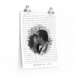 Lyrics -- Robert & Irma 01/18/92 -- 11x14 -- Printify