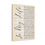 Canvas Wraps 18x24 Printify 1.25 - In My Life - Design 28