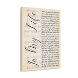 Canvas Wraps 18x24 Printify 1.25 - In My Life - Design 28