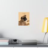 Printify Poster 9x11 - Luna Dog 2.6