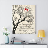 Thank You Lyrics -- Canvas  24"x30" -- 3