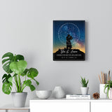 Star map -- Tyler & Lauren 08/31/19 -- Canvas 8x10 -- Printify