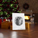 Lyrics -- PJ & Therese 01.02.2021 -- Canvas 18x24 -- Printify