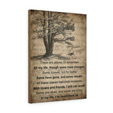 In My Life Lyrics Poster -- Canvas  18"X24" -- 25 -- printify