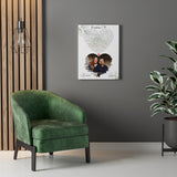 Music Lyrics Song -- Canvas 18"X24" -- Aaron & Nichole