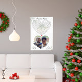 Lyrics Song -- Poster 20"x30" -- Rafi & Letty