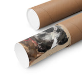 Printify Poster 9x11 - P-Nut Dog 2.6