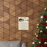 Printify Premium Matte 11x14 Poster - Simple Man - Design 2