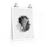 Lyrics -- Daniel & Donna 09.09.2017 -- 11x14 -- Printify