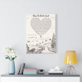 Country Music Song -- Canvas 18"X24" -- Tom & Stephanie