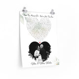 Lyrics Song -- Poster/ 16''x20'' -- Mr. & Mrs. Kirlin