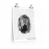 Lyrics -- Abby & Josh 07.04.2020 -- 11x14 -- Printify