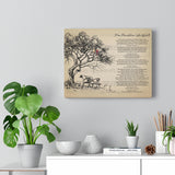 Lyrics Song -- Canvas 11"X14" -- Firm Foundation (He Won't) Cody Carnes