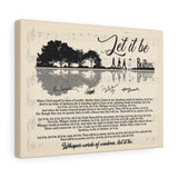 Let It Be -- 2 -- Canvas 16x12 -- Printify