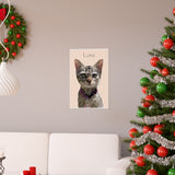 Dog poster -- LUNA 2.6 -- 12x18 -- Printify