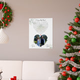 Lyrics -- Deb and Dan  08/08/2020 -- 16x20 -- Printify
