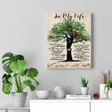 In My Life -- Canvas 11"X14" -- 2 -- printify