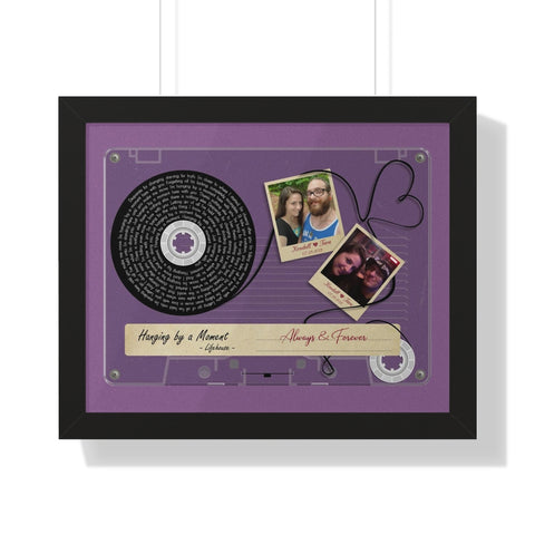 Framed 20x16 Printify - Kendall & Tara - Hanging Moment