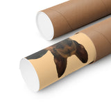 Printify Matte 9x11 Poster - Dog 2.6 - Riley