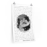 Lyrics -- Brian & Meghan 10-22-2011 -- 20x30 -- Printify