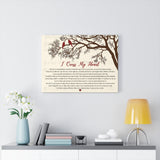 I Cross My Heart -- 25 -- Canvas 18x24 -- Printify